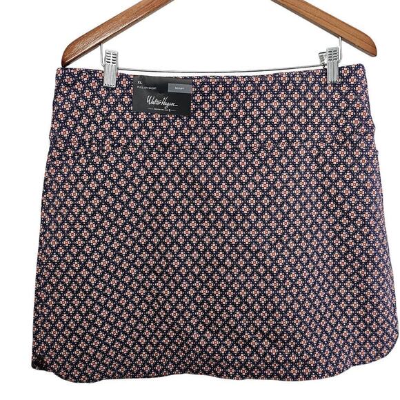 Walter Hagen Golf Skort Wormens Size XL Pull On Sculpt Athleisure Purple Floral - Picture 2 of 11